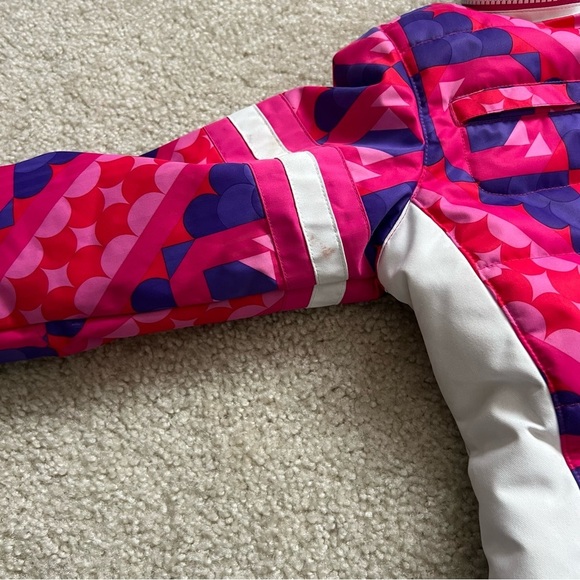 Obermeyer Juniors Girls Size 12 Ski Snowboarding Jacket Coat Style# 31323 Pink, - Picture 8 of 16